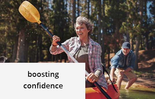 the yellow couch - boosting confidence