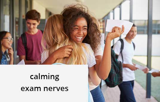 the yellow couch - calming exam nerves